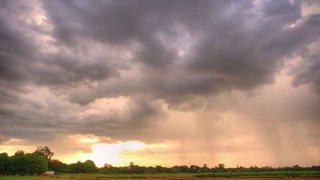 晚霞(HDR)视频素材