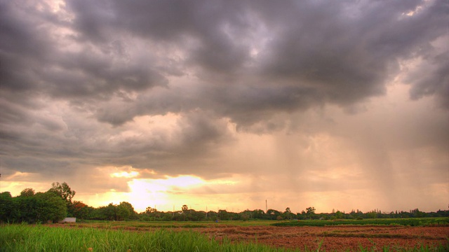 晚霞(HDR)视频素材