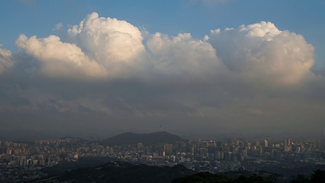 首尔的城市视频素材