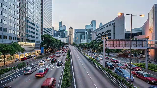 时光流逝-香港市区从早到晚视频下载