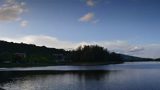 时光流逝，泰国普吉岛奈汉海滩视频素材