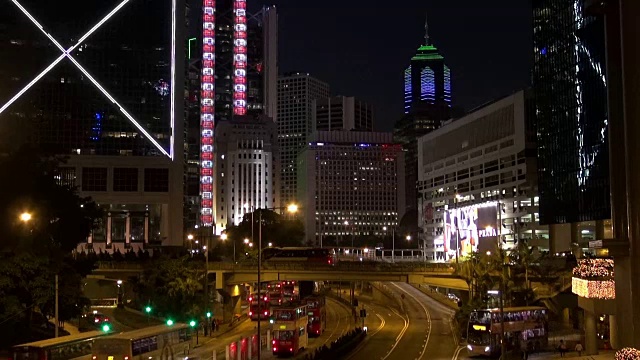 香港的交通视频素材