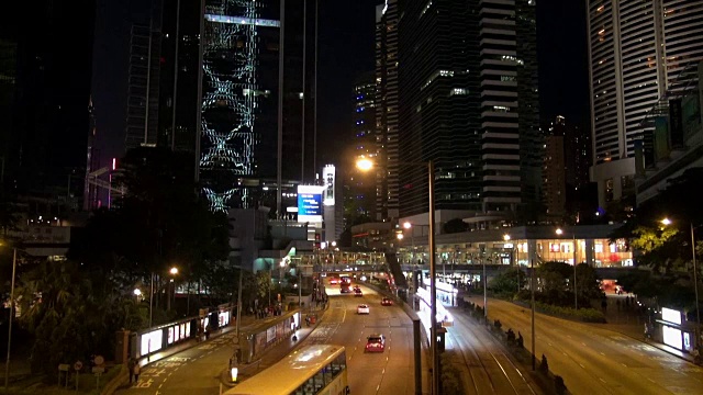 香港的交通视频素材