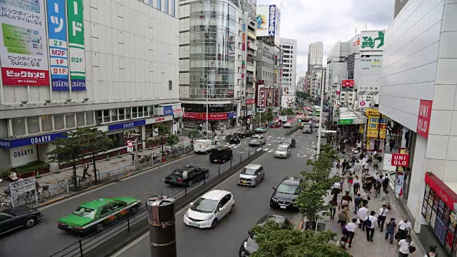 新宿市区视频素材