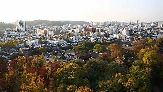 全州Hanongmaeul村景观视频素材