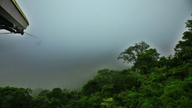 山区缆车视频素材