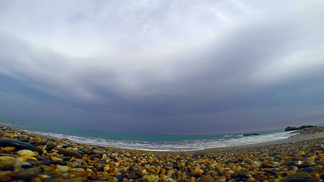 漫阳海滩冲浪视频素材