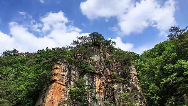 松gyeri Mangpokdae Valley(旅游目的地)视频素材