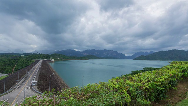 山湖时光流逝视频素材