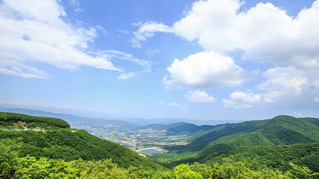 阳谷的潘趣盆风景视频素材