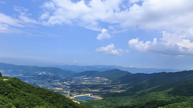 阳谷的潘趣盆风景视频素材