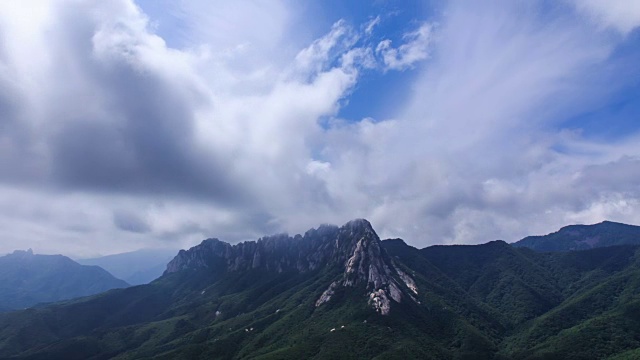 雪山国家山公园的乌尔山巴维岩视频素材