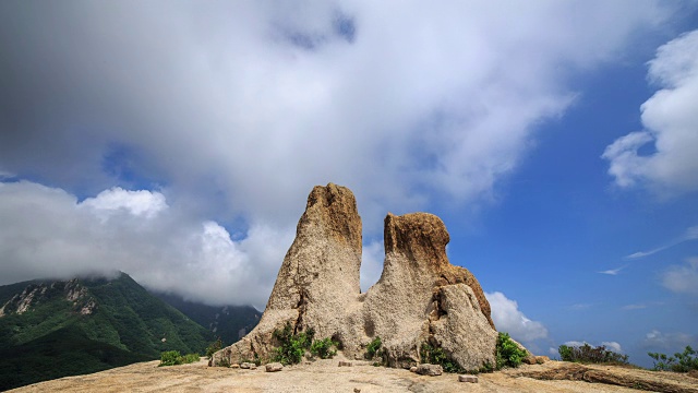 雪山国家山公园的乌尔山巴维岩视频素材