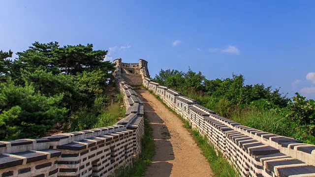 南山城楼风景(联合国教科文组织世界遗产)视频素材