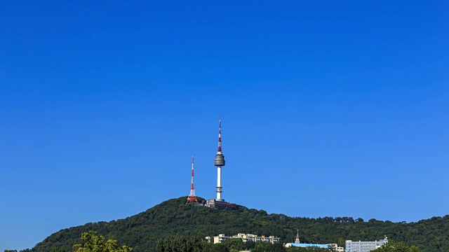 汉城大厦(旅游景点)视频素材