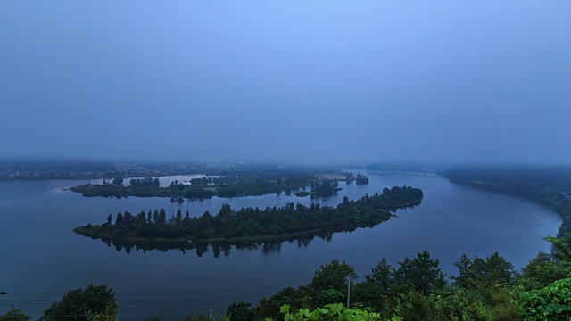 加拉瑟姆岛云海风光视频素材