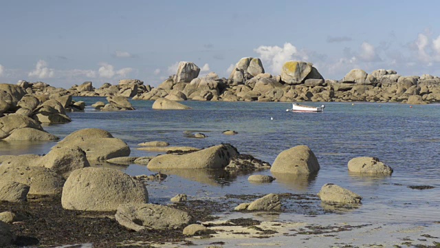 岩石海岸视频素材