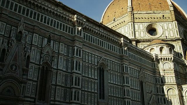 LA PAN TU Duomo Santa Maria del Fiore女士/佛罗伦萨，托斯卡纳，意大利视频素材