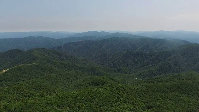 德岳山国家山地公园景观视频素材