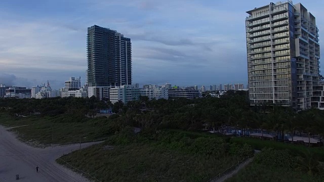 迈阿密南海滩视频素材