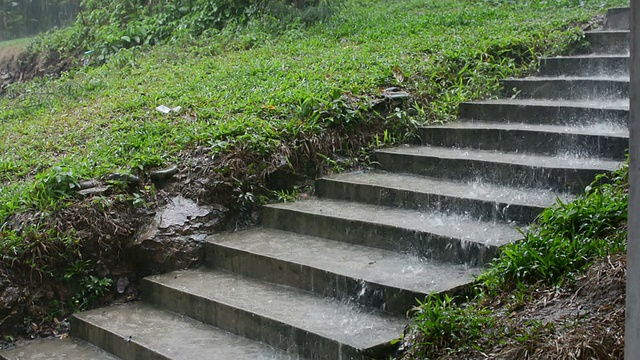 雨滴视频素材