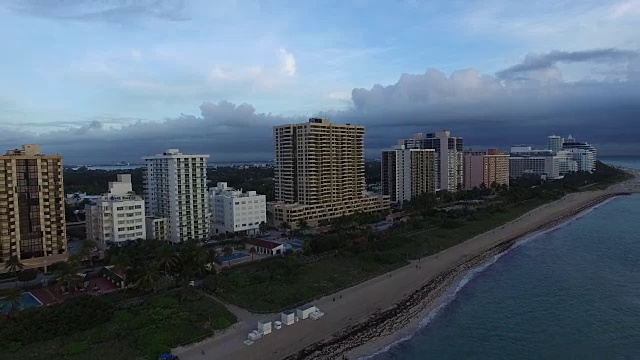 迈阿密南海滩视频素材