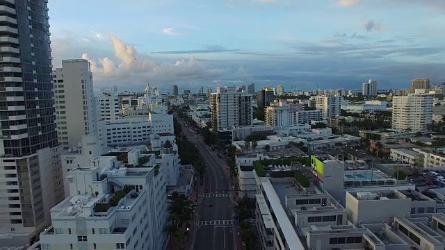 迈阿密南海滩视频素材