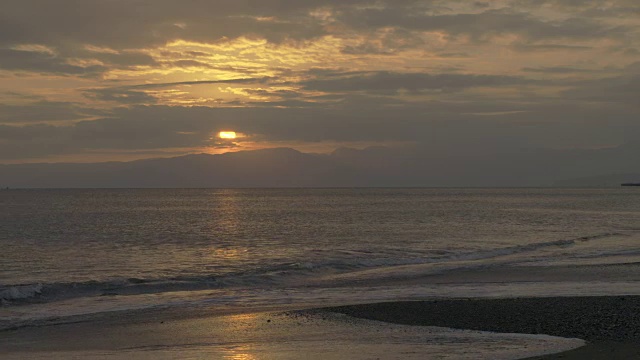 昭南海岸的夜晚视频素材