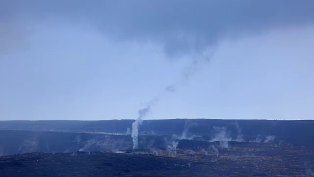 夏威夷ʻi火山国家公园视频素材