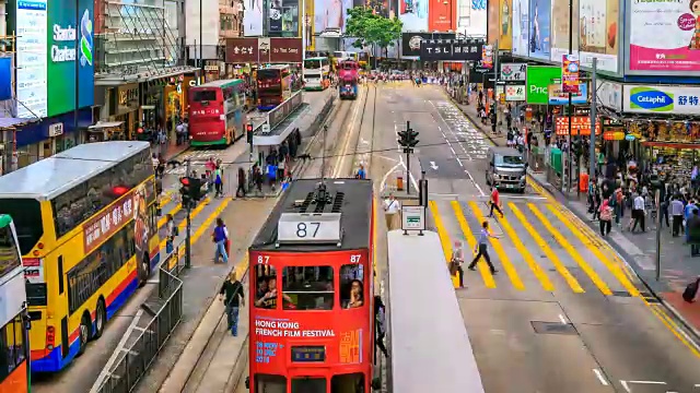 城市公共交通视频素材