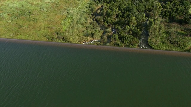 水闸/ Nelspruit, Mpumalanga，南非的WS航空TD图视频素材