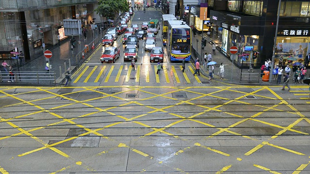 MS T/L HA道路交通/中国香港视频素材