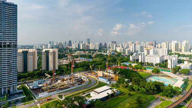 新加坡城市场景视频素材