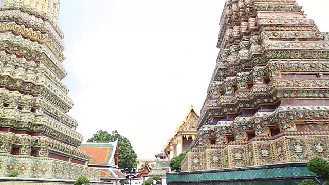 高清平移:卧佛寺宝塔。视频素材