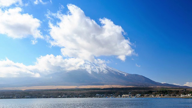 日本富士山视频素材