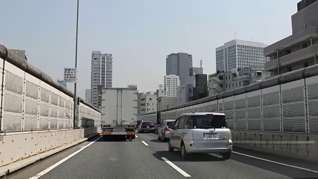 日本东京的高速公路视频素材