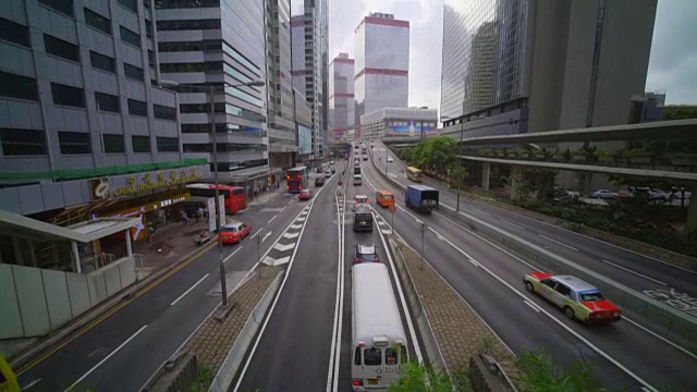 香港中央商务区视频素材