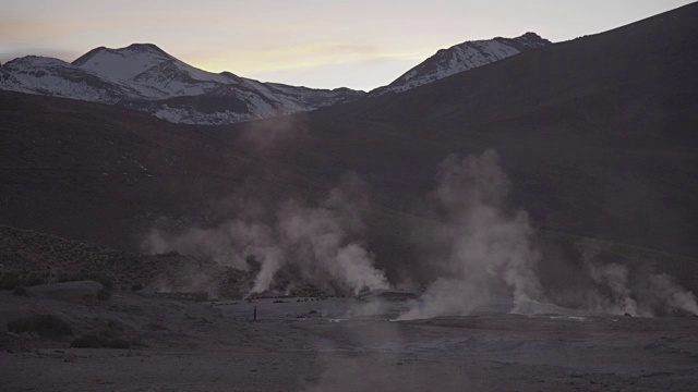 间歇泉-阿塔卡马沙漠视频素材