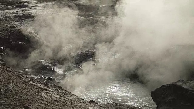 间歇泉-阿塔卡马沙漠视频素材