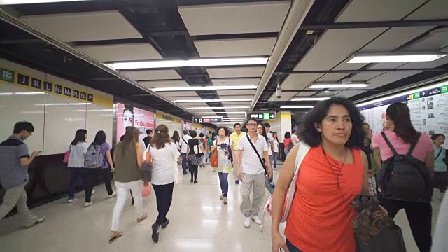 香港地铁视频素材