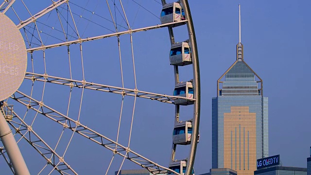 香港连接构筑物视频素材