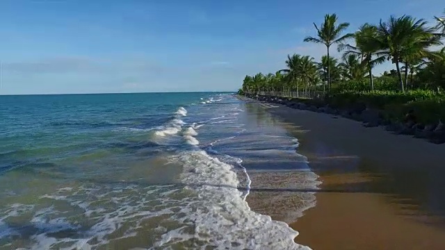 飞越海滩视频素材