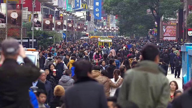 南京路上的无名人群视频下载