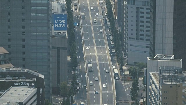 东京的高速公路视频素材