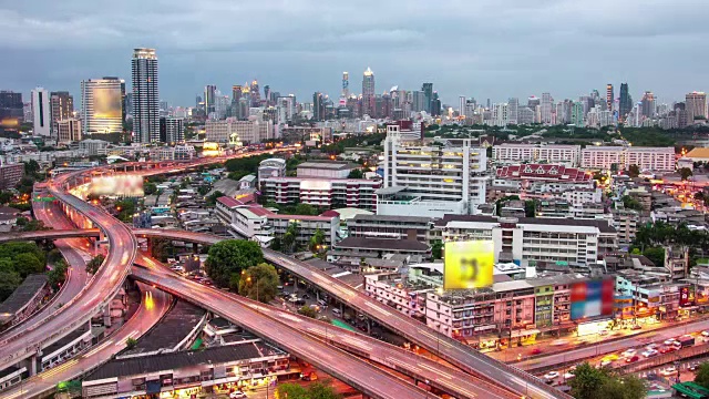 高速公路曼谷timelaps视频下载