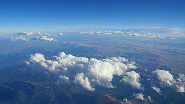 空中拍摄，4K格式视频素材