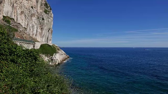 法国里维埃拉全景视频素材