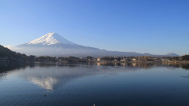 富士山在日本-股票视频视频素材