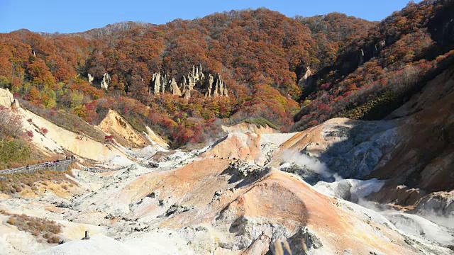 秋天的山-时间流逝视频下载