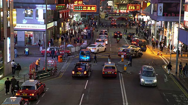 香港街景视频素材